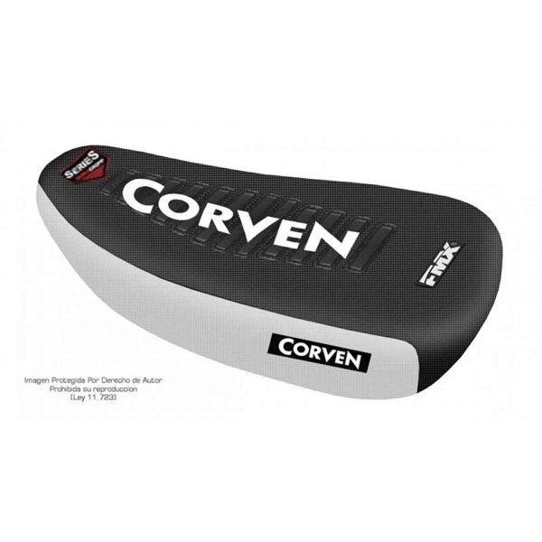 Funda Asiento Corven DX 70 Series Fmx Covers - Negro/Blanco/Blanco