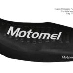 Funda Asiento Motomel Skua 150 - 200 - 250 Series Fmx Covers - Negro/Negro/Blanco