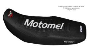 Funda Asiento Motomel Skua 150 - 200 - 250 Series Fmx Covers - Negro/Negro/Blanco
