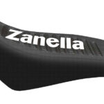Funda Asiento Zanella Ztt 200 Enduro Motard Series Fmx Covers - Negro/Negro/Blanco