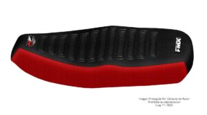 Funda Asiento Motomel Eco 70 Hf Fmx Covers - Negro/Rojo