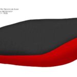 Funda Asiento Appia City Plus 110 Total Grip Fmx Covers - Negro/Rojo