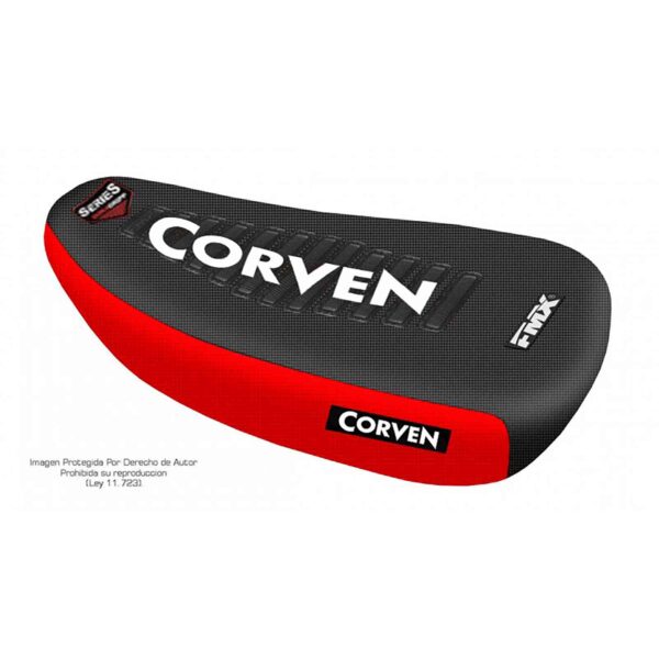 Funda Asiento Corven DX 70 Series Fmx Covers - Negro/Rojo/Blanco