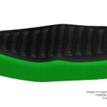 Funda Asiento Motomel Eco 70 Hf Fmx Covers - Negro/Verde
