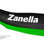 Funda Asiento Zanella Tt 250 Series Fmx Covers - Negro/Verde/Blanco