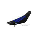 Funda Asiento Yamaha Xtz 250 Rib Fmx Covers - Negro/Negro/Azul