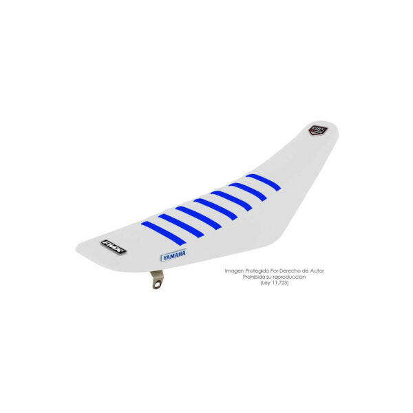 Funda Asiento Yamaha Xtz 250 Rib Fmx Covers - Blanco/Blanco/Azul