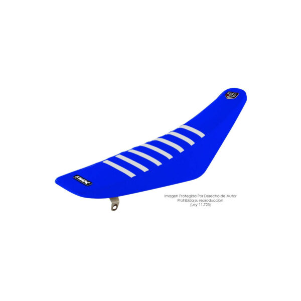 2 Funda Asiento Husqvarna 350-410-610 Rib Fmx Covers - Azul/Azul/Blanco