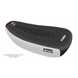Funda Asiento Motomel Max 110 Hf Fmx Covers - Negro/Blanco