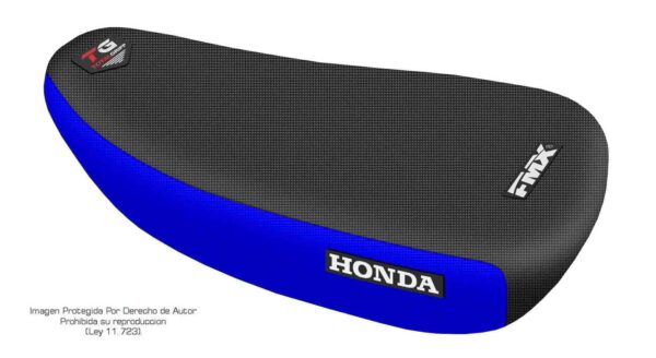 Funda Asiento Honda Dax CT 70 Total Grip Fmx Covers - Negro/Azul