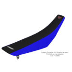 Funda Asiento Husqvarna 350-410-610 Plisada Fmx Covers - Negro/Azul