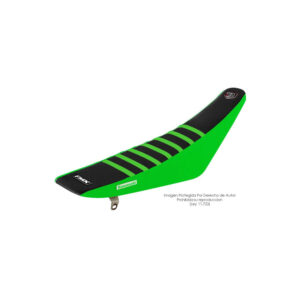Funda Asiento Kawasaki Kx 125/250 - 92/96 Rib Fmx Covers - Negro/Verde/Verde
