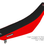 Funda Asiento Kawasaki Kle 500 Plisada Fmx Covers - Negro/Rojo