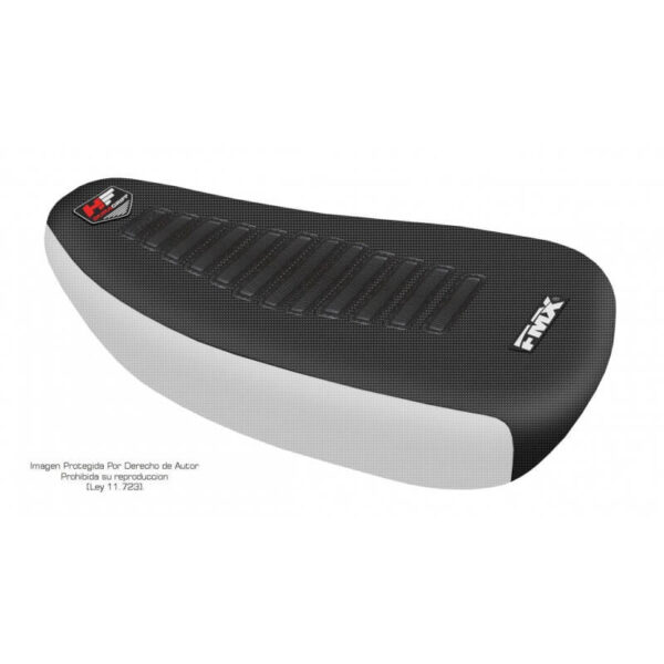 Funda Asiento Zanella Vento 110 HF Fmx Covers - Negro/Blanco