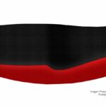 Funda Asiento Zanella RX 150 Total Grip Fmx Covers - Negro/Rojo