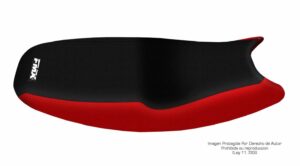Funda Asiento Zanella RX 150 Total Grip Fmx Covers - Negro/Rojo