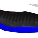 Funda Asiento Motomel Skua 150 - 200 - 250 HF Fmx Covers - Negro/Azul