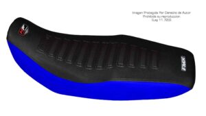 Funda Asiento Motomel Skua 150 - 200 - 250 HF Fmx Covers - Negro/Azul
