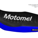 Funda Asiento Motomel Skua 150 - 200 - 250 Series Fmx Covers - Negro/Azul/Blanco