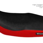 Funda Asiento Motomel Skua 150 - 200 - 250 Total Grip Fmx Covers - Negro/Rojo
