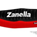 Funda Asiento Zanella Due 110 Luxury Series Fmx Covers - Negro/Rojo/Blanco