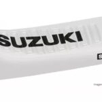 Funda Asiento Suzuki Dr 650R - S 92/93 - 650R - S - Re 94 - 650S - Re 95 Series Fmx Covers - Blanco/Blanco/Negro