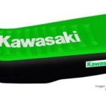 Funda Asiento Kawasaki Klr 650 - 87/18 Series Fmx Covers - Verde/Negro/Blanco