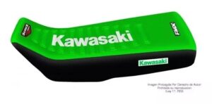 Funda Asiento Kawasaki Klr 650 - 87/18 Series Fmx Covers - Verde/Negro/Blanco