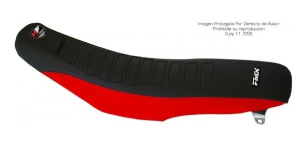 Funda Asiento RVM CZ 250 R Y T Hf Fmx Covers - Negro/Rojo