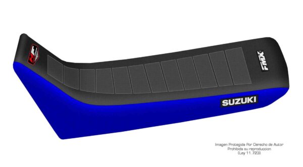 Funda Asiento Suzuki Dr 650R - S 92/93 - 650R - S - Re 94 - 650S - Re 95 Hf Fmx Covers - Negro/Azul