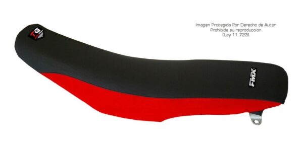 Funda Asiento RVM CZ 250 R Y T Total Grip Fmx Covers - Negro/Rojo