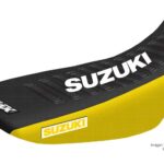 Funda Asiento Suzuki Rmz 250/450 - 2017 Series Fmx Covers - Negro/Amarillo/Azul