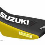 Funda Asiento Suzuki Rmz 250/450 - 2018 Series Fmx Covers - Negro/Amarillo/Blanco