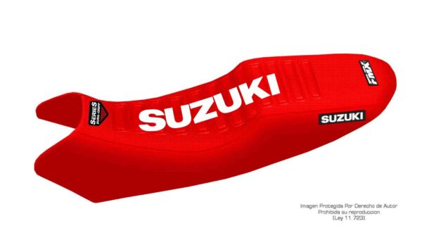 Funda Asiento Suzuki Inazuma 250 Series Fmx Covers - Rojo/Rojo/Blanco
