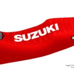 Funda Asiento Suzuki Inazuma 250 Series Fmx Covers - Rojo/Rojo/Blanco