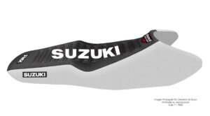 Funda Asiento Suzuki Gs 500 - 04/09 Series Fmx Covers - Negro/Blanco/Blanco