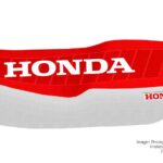 Funda Asiento Honda Cb 250 NIGHTHAWK Series Fmx Covers - Rojo/Blanco/Blanco