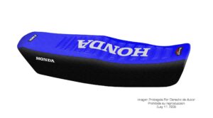 Funda Asiento Honda Cg 125 Titan - 98/99 Series Fmx Covers - Azul/Negro/Blanco
