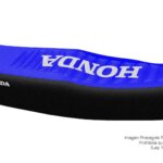 Funda Asiento Honda Cg 125 Titan - 98/99 Series Fmx Covers - Azul/Negro/Blanco