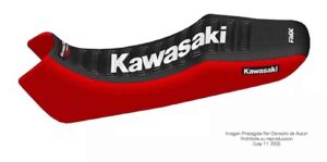 Funda Asiento Kawasaki Ninja 250 Ex - 1992 Series Fmx Covers - Negro/Rojo/Blanco