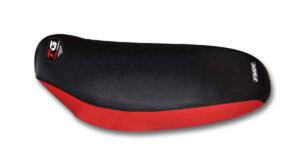 Funda Asiento Gilera SMX 400 Touring Total Grip Fmx Covers - Negro/Rojo