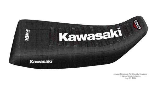 Funda Asiento Kawasaki Klr 600 Series Fmx Covers - Negro/Negro/Blanco