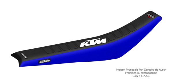 Funda Asiento Ktm 2017 Series Fmx Covers - Negro/Azul/Blanco