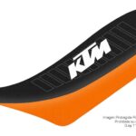 Funda Asiento Ktm 2007/2011 Series Fmx Covers - Negro/Naranja/Blanco