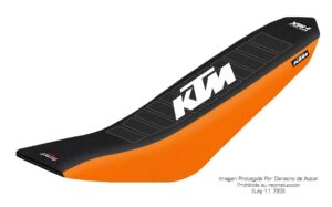 Funda Asiento Ktm 2011/2016 Series Fmx Covers - Negro/Naranja/Blanco