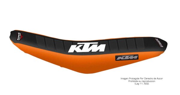 Funda Asiento Ktm Sx 85 - 13/17 Series Fmx Covers - Negro/Naranja/Blanco