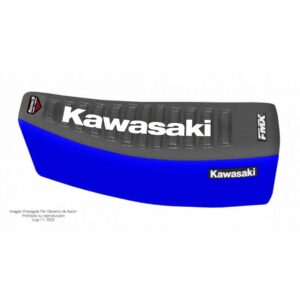 Funda Asiento Kawasaki Ke 100 Series Fmx Covers - Negro/Azul/Blanco