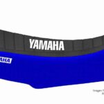 Funda Asiento Yamaha YZ 80 - 1984/1992 Series Fmx Covers - Negro/Azul/Blanco
