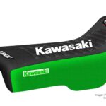 Funda Asiento Kawasaki Kx 500 Series Fmx Covers - Negro/Verde/Blanco