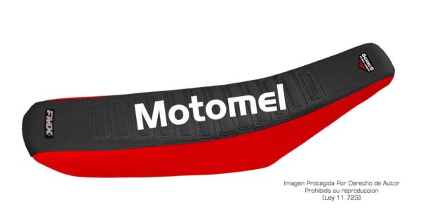 Funda Asiento Motomel X3M Series Fmx Covers - Negro/Rojo/Blanco